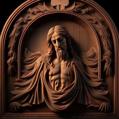 3D model st jesus (STL)